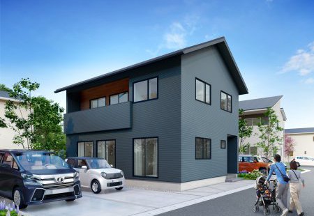 【花巻市西大通り分譲地】若葉小学校まで徒歩7分!