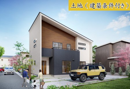 【北上市町分分譲地】ショッピングセンターパルまで徒歩7分!