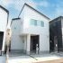 外観もトータルコーディネートしたデザイン住宅です。
(完成予想パース)