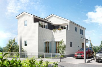 【綾瀬落合南1丁目】敷地42坪~ 45坪のゆとりある間取り 1号棟