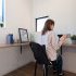 在宅勤務やスキルアップの勉強などに集中できるワークスペース(当社施工事例)