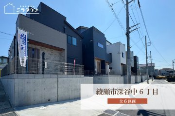 【ミラタウン綾瀬市深谷中6丁目】眺望を楽しむスカイバルコニー
