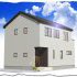 住まいの顔となる玄関ドアは、細部まで美しいデザイン。(外観完成予想パース)