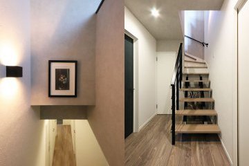 美術館のようなデザイン階段