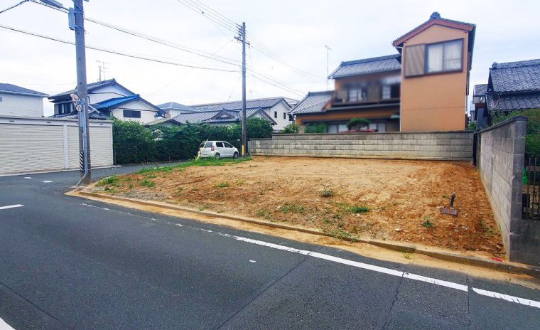 南西角地で、日当たり風通し良好!「建築条件付土地」豊橋弥生町