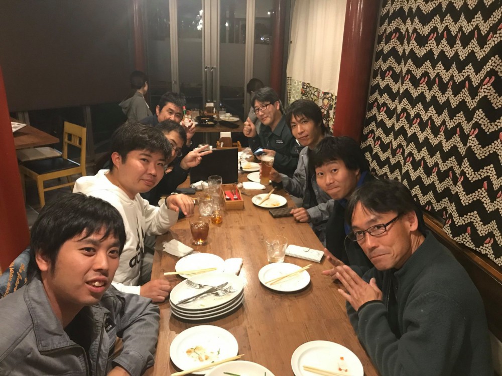 懇親会