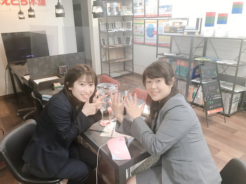 ジェルネイル ウキウキ ネイル 心のゆとり ステキ
