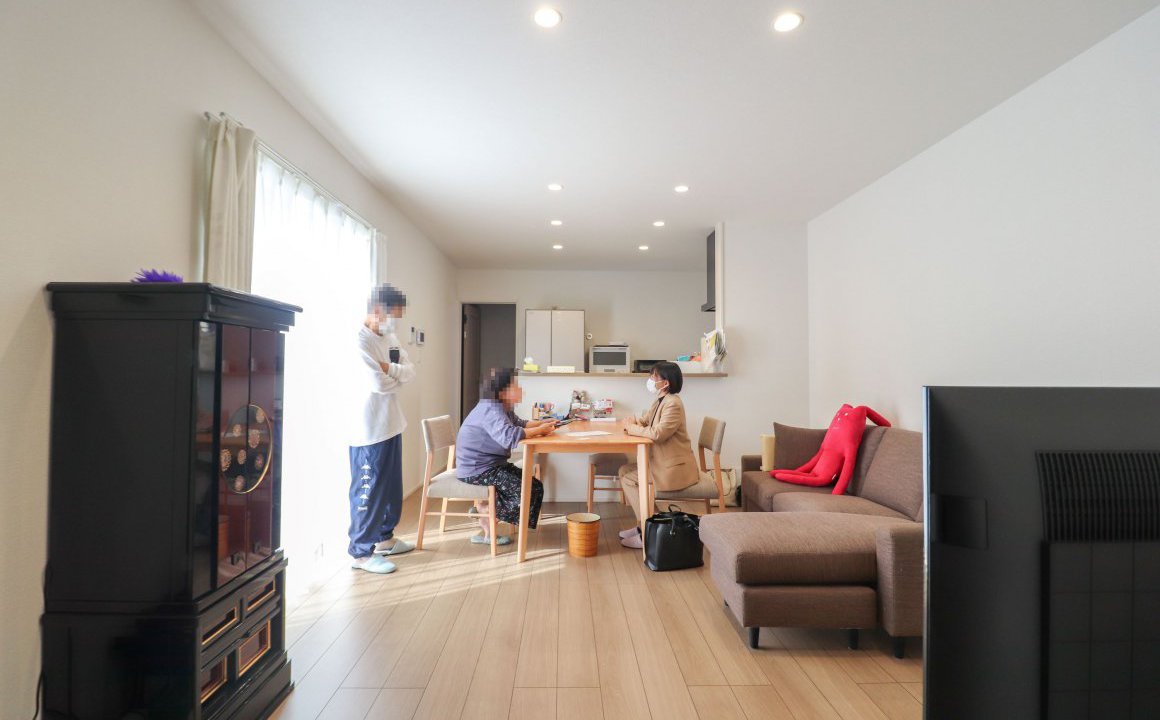 2人で快適に過ごす1LDK平屋の住まい