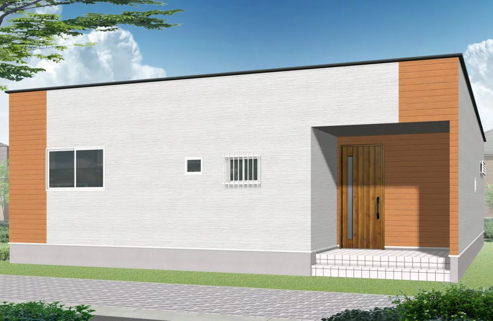 山口市新田4号地 モデルハウス(平屋/3LDK)