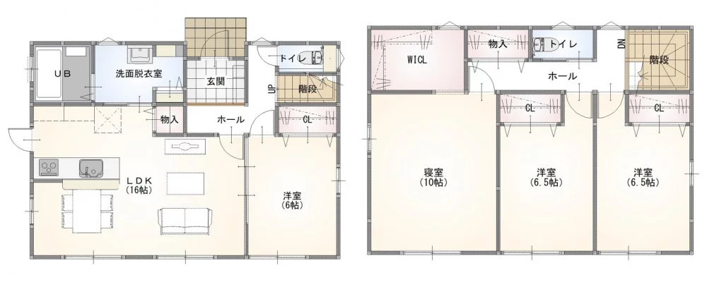 山陽小野田市厚狭 モデルハウス(2階建て/4LDK)
