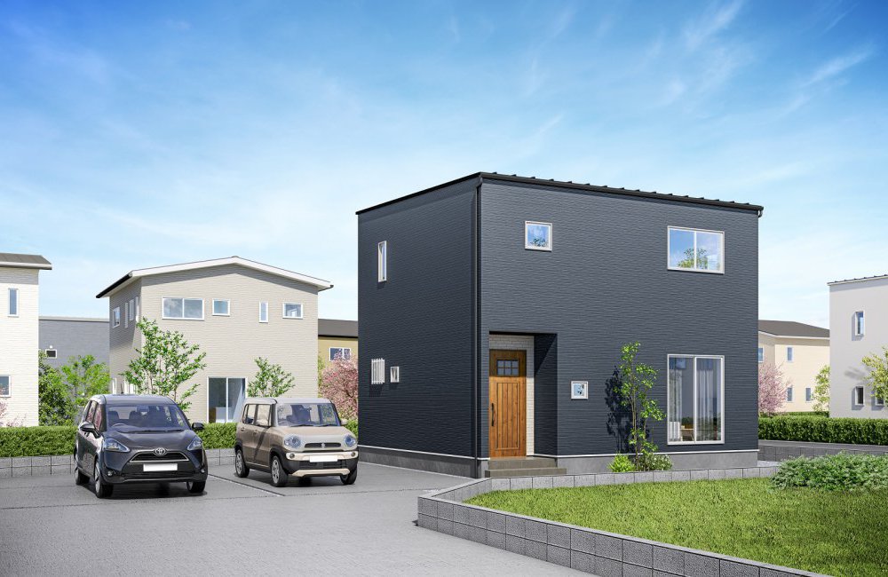 【山口市】矢田南8号地 モデルハウス (2階建て/3LDK)