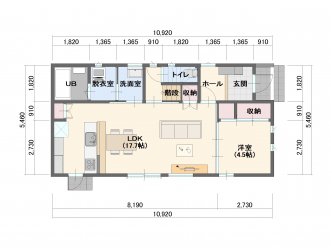 ★限られたスペースを最大限に活かす設計