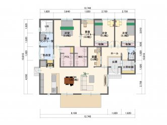 ★豊富な収納と使いやすさを兼ね備えた家