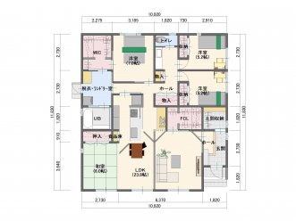 ★広々23帖LDKと和室のある贅沢空間