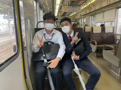 姫路駅に向かってます