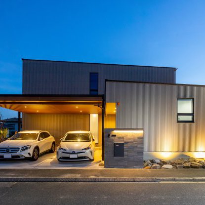 ラインが印象的なホテルライクな住まい