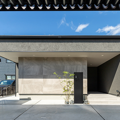 cool designの半平屋