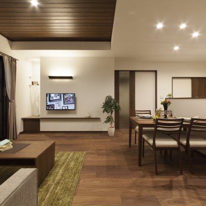 「二世帯の家」と「スキップフロアの家」