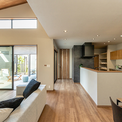 平屋建住宅 平庵の家(一宮第2展示場)