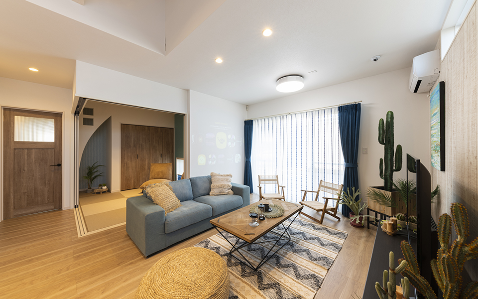 藍住町「収納スペースにこだわったシックモダン住宅」期間限定・街角モデルハウス
