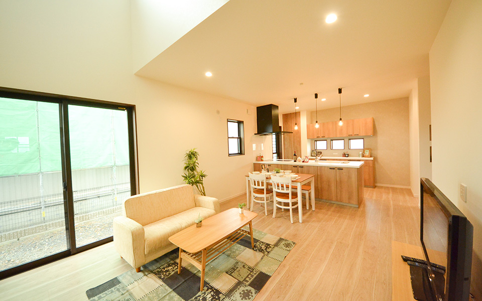 徳島市「完璧な間取り配置のモダン住宅」期間限定・街角モデルハウス