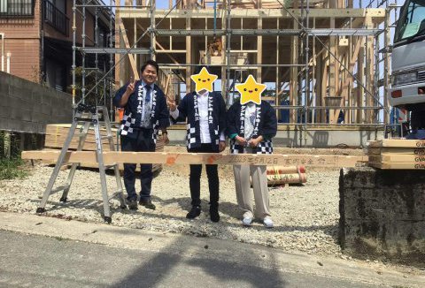 【地鎮祭・上棟】5/12(金)海陽町N様邸の上棟式を行いました