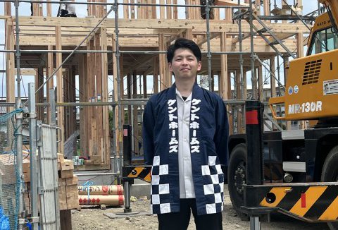 【地鎮祭・上棟】7/31(月)徳島市T様邸の上棟を行いました