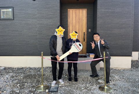 【お引き渡し】12/24(日)徳島市H様邸をお引渡し致しました