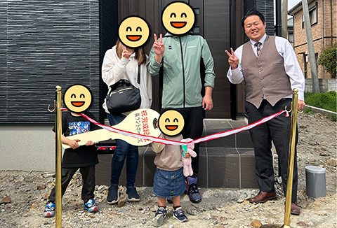 【お引き渡し】3/31(日)北島町N様邸をお引渡し式を行いました