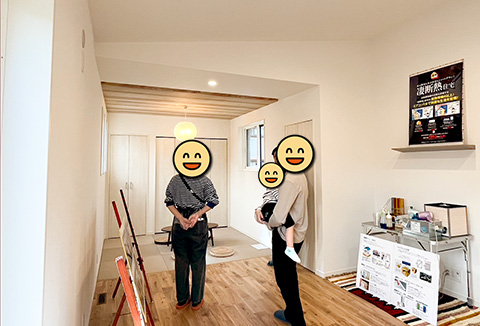 【イベントレポート】10/5~6 北島田町 お施主様邸見学会vol.1