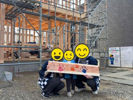 【地鎮祭・上棟】1/16(金) 徳島市O様邸の上棟を行いました