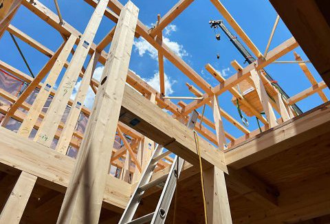 【地鎮祭・上棟】6/30(木)美馬市D様邸が上棟しました