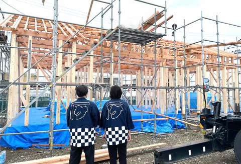 【地鎮祭・上棟】7/14(木)阿波市Y様邸が上棟しました