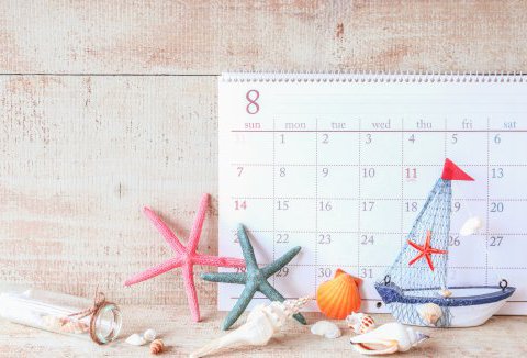 お盆休みのお知らせ