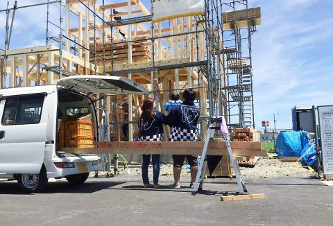 【地鎮祭・上棟】8/2(火)小松島市I様邸が上棟しました