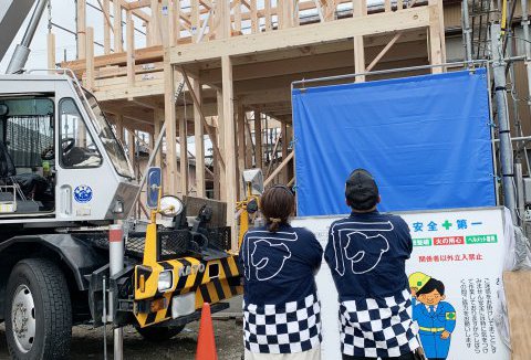 【地鎮祭・上棟】9/8(木)徳島市S様邸が上棟しました