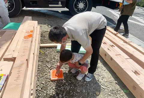 【地鎮祭・上棟】9/14(水)板野郡M様邸が上棟しました