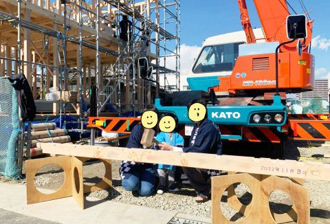 【地鎮祭・上棟】11/3(木)徳島市O様邸が上棟しました