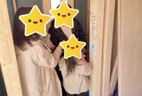 【地鎮祭・上棟】2/26(日)徳島市N様邸の上棟手形式を行いました