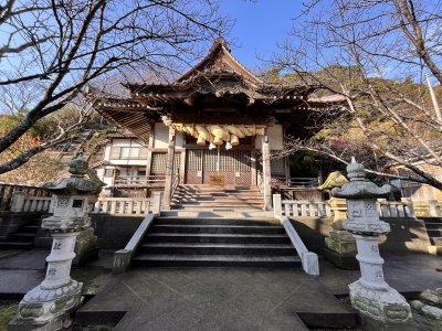龍御前神社 拝殿(ΦωΦ)