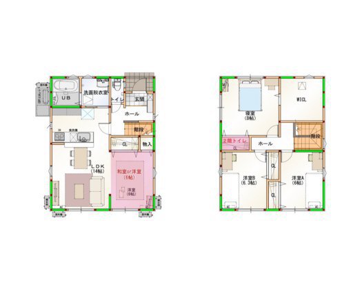 イエテラスC 北入り32坪