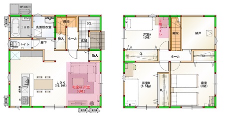イエテラスE 東入り32坪
