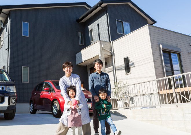二世帯が住まう家族の輪を大切にしたお家