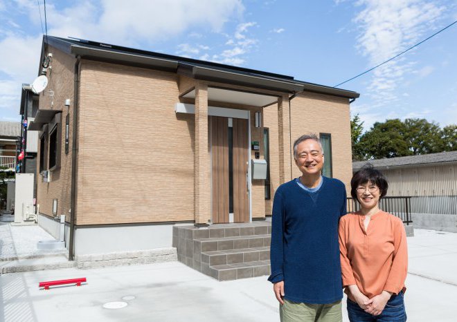 安心して快適・健康に暮らせる大人世代の平屋