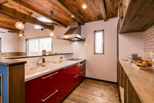 クールに仕上げたLDK.