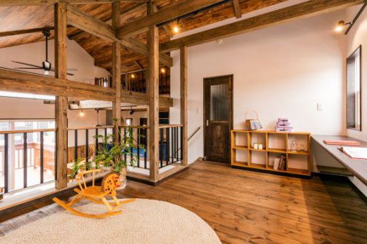 クールに仕上げたLDK.