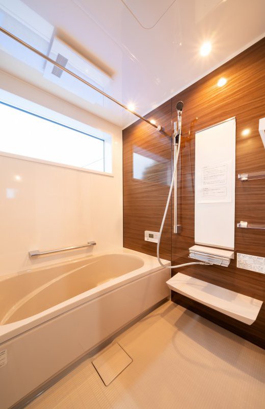 洗濯動線のまとまったコンパクトな脱衣室