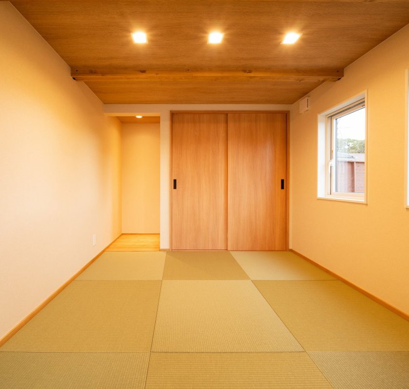 小上がり和室と便利収納