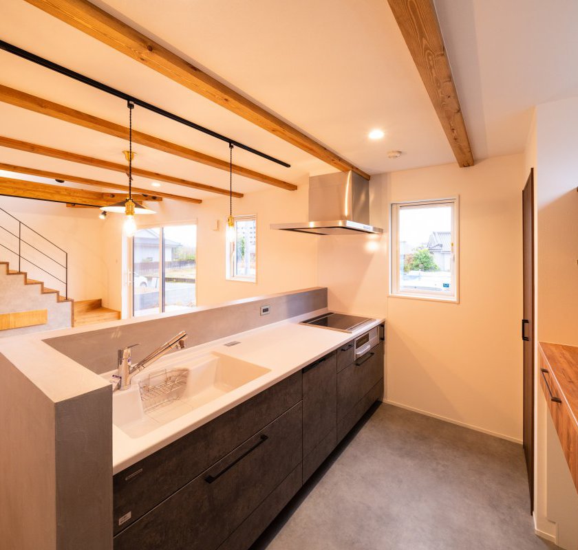 お料理の気分が上がるキッチン