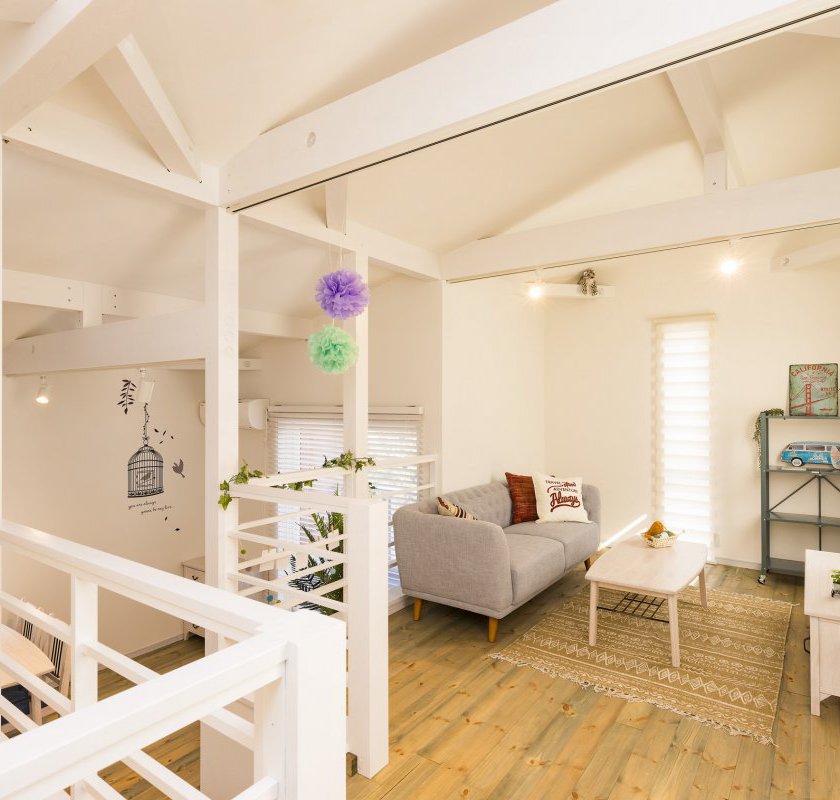 2階のゆったりリビングスペース